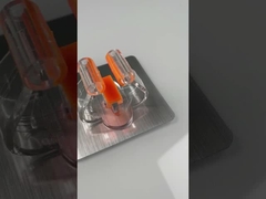 ที่วางไม้กวาดไม้กวาดติดกาวอย่างดีสำหรับเครื่องมือทำความสะอาด