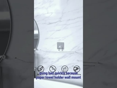 ที่วางกระดาษเช็ดมือติดผนังแบบติดผนัง