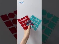 Die Cuts Double Stick Tape Dots สำหรับแนวคิดการจัดเก็บวัตถุขนาดเล็ก