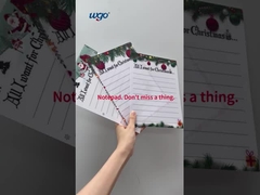 Christmas A Frame Dry Erase Board กาวในตัวลบออกโดยไม่มีสารตกค้าง