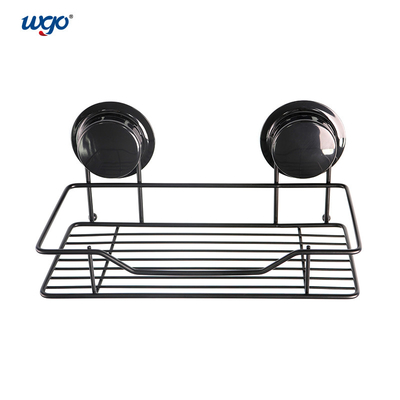 ไม่ต้องใช้ตะปู / เจาะรูในห้องน้ำ ห้องอาบน้ำ แคดดี้อาบน้ำแบบมีกาวในตัว Chrome Holder