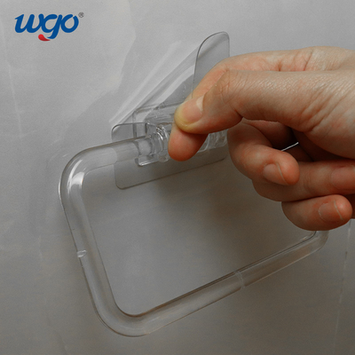 ชุดห้องน้ําสะอาด หนังสือม้วนตัวถือ Self Adhesive Toilet Stand 140*83*25mm