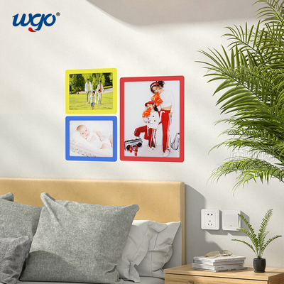ป้ายแสดงกรอบ A Wall Self Adhesive Mounting Signs Display Frames Document Pocket