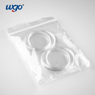 WGO ที่ถอดออกได้ Self Adhesive Furniture Pads ลูกบิดประตู Crash Protector กลองซิลิโคนเจล