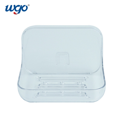 จานสบู่แขวนผนัง 120 มม. ทำลาย PVC PET ฟรีพร้อมน้ำชะขยะ