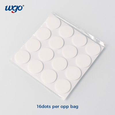 92mm X 55mm Repositionable Sticky Dots Suction Gel เทปกาวแบบใช้ซ้ำได้ 2 ด้าน