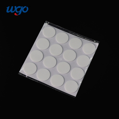 SGS Certifed นำกลับมาใช้ใหม่ได้ชัดเจนรอบ Sticky Dots ล้างทำความสะอาดได้ Diamtre 20mm Diamtre