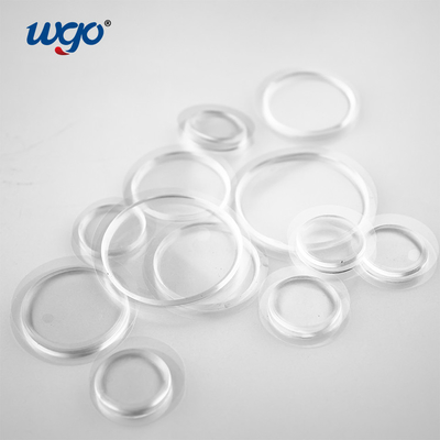 ดรัมซิลิโคนเจล WGO แผ่นเจลกาวตนเองแบบถอดได้ Doorknob Crash Protector