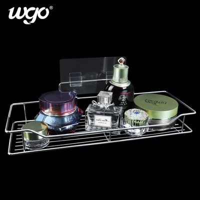 35.5 ซม. สีเงิน WGO Washable Bathroom Shower Caddy Clear Accessories Set