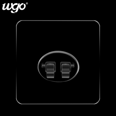 WGO แคดดี้ห้องอาบน้ำฝักบัวหัวเข็มขัดเหนียวใสแถบกาวติดตะแกรงลวด