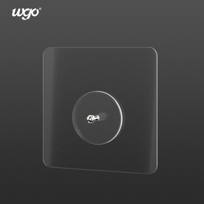 Stick To Wall Silver Clear WGO อุปกรณ์ติดตั้งในห้องน้ำและอุปกรณ์เสริม ไม่ต้องเจาะ