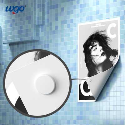 WGO Restickable Stickers Washable Self Adhesive Dots ไม่มีแผ่นเจลตกค้าง