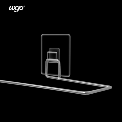 พลาสติก Wrap Dispenser เอกชนิดที่ติดแน่น หนังสือม้วนถือ Toilet Tissue Stand 335x73x85mm