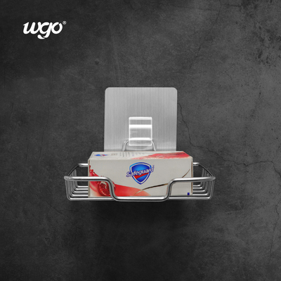 WGO 304 จานสบู่สแตนเลสสำหรับอาบน้ำ ISO 9001 5 กก. แบริ่งชนิดกาวในตัว