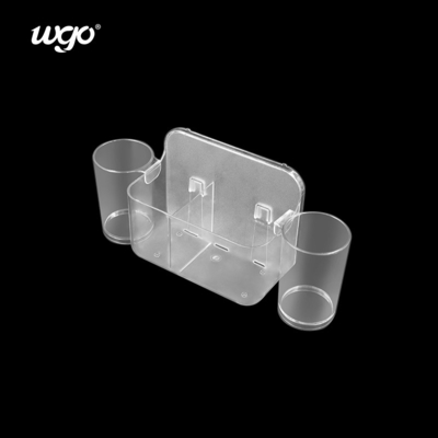32cm Wide Self-Adhesive Toothbrush Holder Organizer Holders ห้องน้ําตกแต่งด้วยเครื่องกระจายยาฟัน