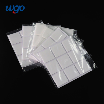 15 มม. เทปกาวเหนียวติดกาวแบบติดซ้ำได้ เทปใสสองหน้า Square