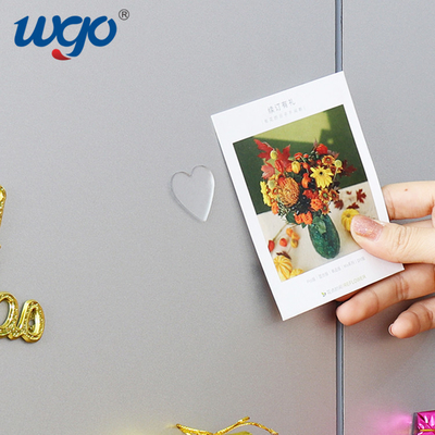 WGO กาวใสที่ถอดออกได้ Sticky Dots ปรับตำแหน่งได้โดยไม่ต้องใช้เทปกาวที่นำกลับมาใช้ใหม่ได้