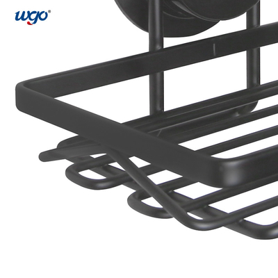 WGO 173mm กล่องสบู่แขวนผนัง สีดำ สแตนเลส SS201