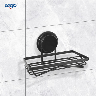 WGO 173mm กล่องสบู่แขวนผนัง สีดำ สแตนเลส SS201