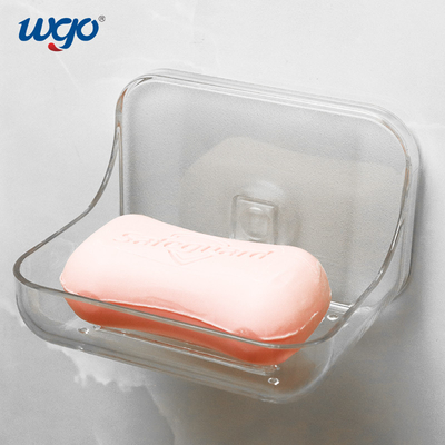 จานสบู่แขวนผนัง 120 มม. ทำลาย PVC PET ฟรีพร้อมน้ำชะขยะ