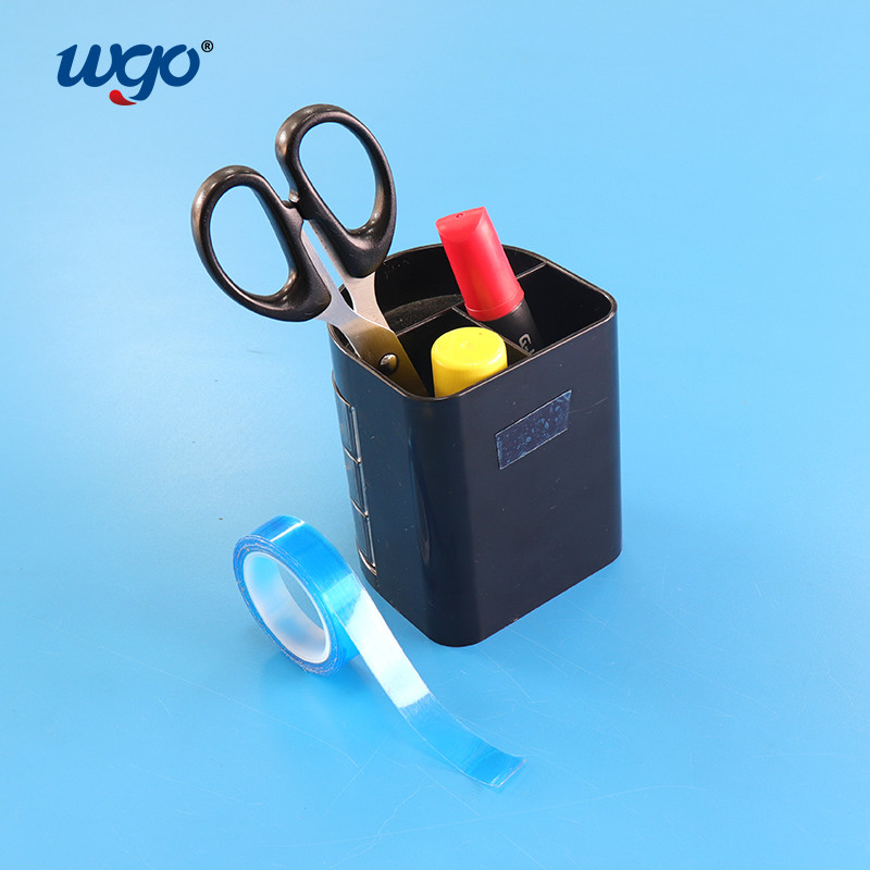 กาวสองหน้านาโนเจลแบบใช้ซ้ำได้ DIY Design Office School Utensils Double Sided Tape No Mark Repeatable