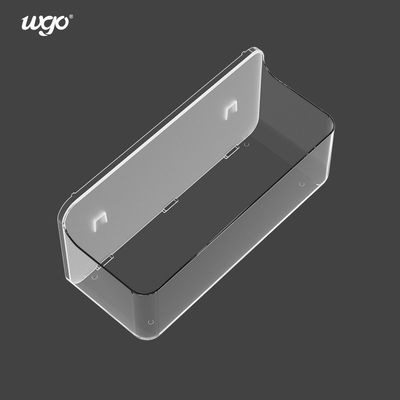 ที่ใส่อุปกรณ์ห้องน้ำคงที่ล้างทำความสะอาดได้สำหรับการติดตั้งเจลอาบน้ำ