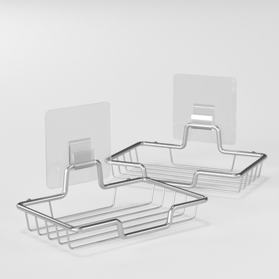 WGO 304 ที่วางสบู่สแตนเลส ISO 9001 5 กก. แบริ่งประเภทกาวในตัว