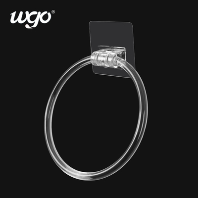 ที่แขวนที่ถอดออกได้ 4 กก. ห้องอาบน้ำ ผ้าขนหนู ที่ใส่แหวน สติ๊กเกอร์โพลีไวนิลคลอไรด์