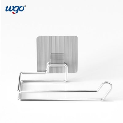 ที่ใส่ม้วนกระดาษติดห้องน้ำแบบติดกาวในตัว ติดตั้งฟรี