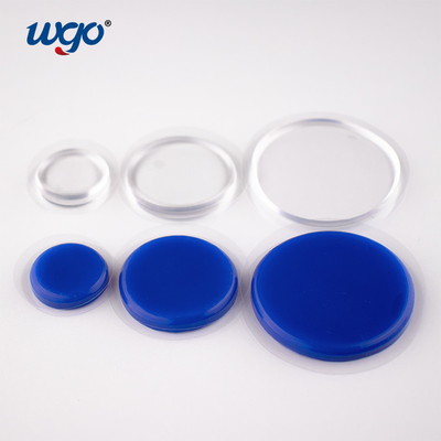 ดรัมซิลิโคนเจล WGO แผ่นเจลกาวตนเองแบบถอดได้ Doorknob Crash Protector