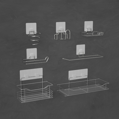 MSDS ที่วางผลิตภัณฑ์ในห้องน้ำ EXW Trade แคดดี้ฝักบัวติดผนังแบบติดผนังฟรี